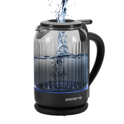 Изображение товара Электрочайник Polaris PWK 0701CGL Water Way Pro черный
