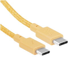 Изображение товара Кабель круглый Native Union USB Type-C - USB Type-C желтый 1.2 м