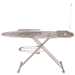 Изображение товара Гладильная доска HAUSHALT Shopy Flowers бежевый, серый