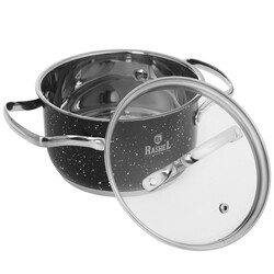 Изображение товара Кастрюля Rashel Стефани R-109v 1.9 л 16 см черный