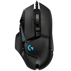 Изображение товара Мышь проводная Logitech G502 HERO [910-005474] черный