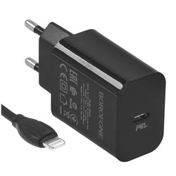 Изображение товара Сетевое зарядное устройство Borofone BA65A черный