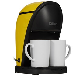 Изображение товара Кофеварка капельная Kitfort КТ-7188-3 желтый