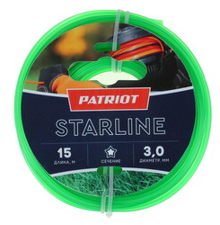 Изображение товара Леска для триммеров Patriot Starline 805201066