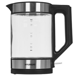Изображение товара Электрочайник Hyundai HYK-G3509 серебристый