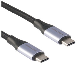 Изображение товара Кабель круглый Vention USB Type-C - USB Type-C черный 1 м