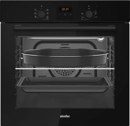 Изображение товара Электрический духовой шкаф Simfer B6EB68077 черный