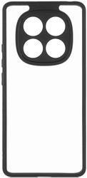 Изображение товара Накладка  BROSCORP для Xiaomi REDMI Note 14 Pro прозрачный/черный