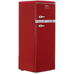Изображение товара Холодильник с морозильником   Tesler RT-217 красный