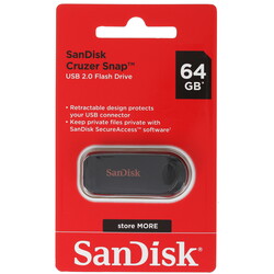 Изображение товара Память USB Flash 64 ГБ SanDisk Cruzer Snap [SDCZ62-064G-G35]