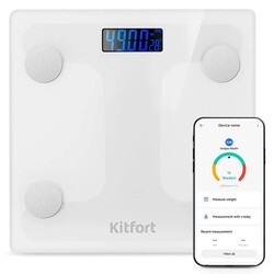 Изображение товара Весы Kitfort КТ-845 белый