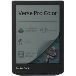 Изображение товара 6" Электронная книга PocketBook Verse Pro Color голубой