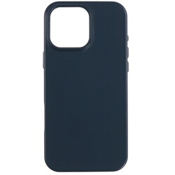 Изображение товара Накладка  uBear Capital Leather Case для Apple iPhone 16 Pro Max синий