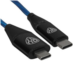 Изображение товара Кабель круглый BY USB Type-C - USB Type-C синий 1 м