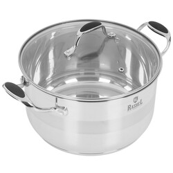 Изображение товара Кастрюля Rashel Сильвер R-60-24 6 л 24 см серебристый