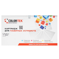Изображение товара Картридж лазерный Colortek TN-321 C голубой