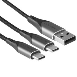 Изображение товара Кабель Vention USB Type-C - USB Type-A черный 1 м