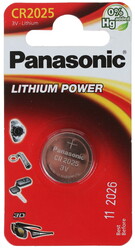 Изображение товара Батарейка Panasonic Lithium Power CR2025