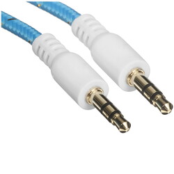 Изображение товара Кабель   Rexant jack 3.5 мм - jack 3.5 мм синий