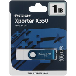 Изображение товара Память USB Flash 1000 ГБ Patriot Xporter X550 [PS1TX550AAD]