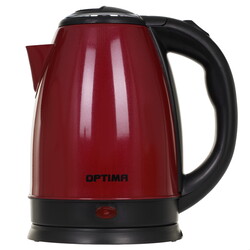 Изображение товара Электрочайник OPTIMA EK-1808SS бордовый
