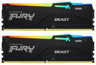 Изображение товара Оперативная память Kingston FURY Beast Black RGB [KF560C36BBEAK2-32] 32 ГБ