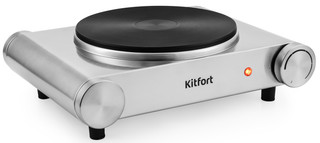 Изображение товара Плита компактная электрическая Kitfort КТ-151 серый