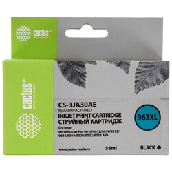 Изображение товара Картридж Cactus CS-3JA30AE черный