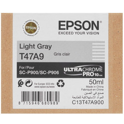 Изображение товара Картридж Epson T47A светло-серый