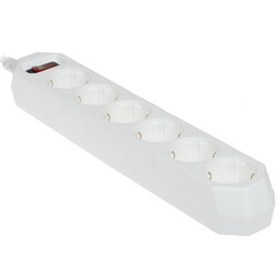 Изображение товара Сетевой фильтр ЭРА USF-6es-3m-W белый