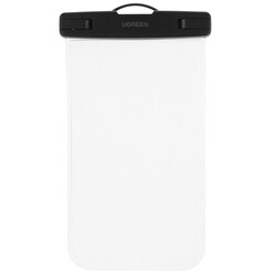 Изображение товара Аквакейс  Ugreen Waterproof Pouch для любых моделей 6.5" прозрачный/черный