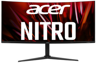 Изображение товара 34" Монитор Acer Nitro XZ340CUHbiiphx черный