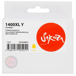 Изображение товара Картридж Sakura 9204B001 (1400XL Y) желтый