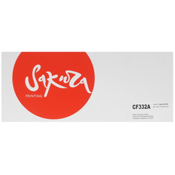 Изображение товара Картридж лазерный SAKURA CF332A желтый, с чипом