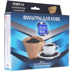 Изображение товара Одноразовые фильтры TOP HOUSE 181183 №4 коричневый