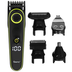 Изображение товара Машинка для стрижки Geemy GM-6171 черный/желтый