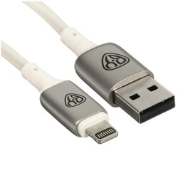 Изображение товара Кабель круглый BY Lightning 8-pin - USB 2.0 Type-A белый 1 м