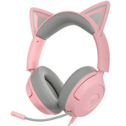 Изображение товара Проводные наушники Razer Kraken Kitty V3 X  розовый 2025