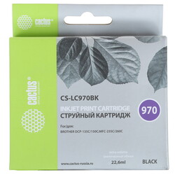 Изображение товара Картридж Cactus CS-LC970BK черный