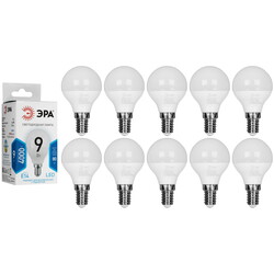 Изображение товара Комплект светодиодных ламп ЭРА LED P45-9W-840-E14