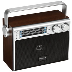 Изображение товара Радиоприемник SOUNDMAX SM-RD2122UB коричневый