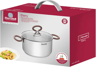 Изображение товара Кастрюля Rondell Etery RDS-1599 3.1 л 20 см серебристый