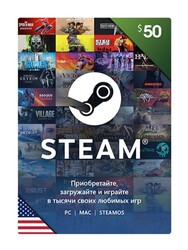 Изображение товара Код активации Steam USA  (50 USD)