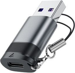 Изображение товара Переходник Acefast USB Type-A - USB Type-C черный
