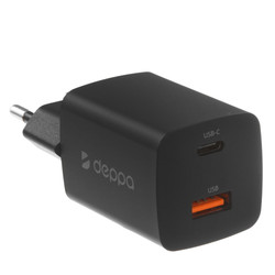 Изображение товара Сетевое зарядное устройство DEPPA 11436 черный