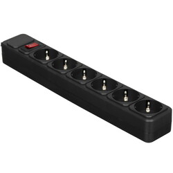 Изображение товара Сетевой фильтр Crown CMPS-06 черный