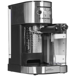 Изображение товара Кофеварка рожковая BRAYER BR 1102 серебристый