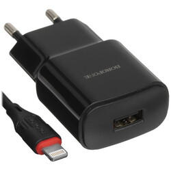 Изображение товара Сетевое зарядное устройство Borofone BA48A черный