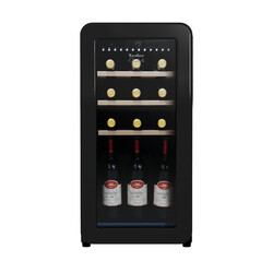 Изображение товара Винный шкаф Tesler CWC-188 черный