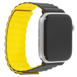 Изображение товара Ремешок uBear для Apple Watch 38/ 40/ 41mm серый/желтый